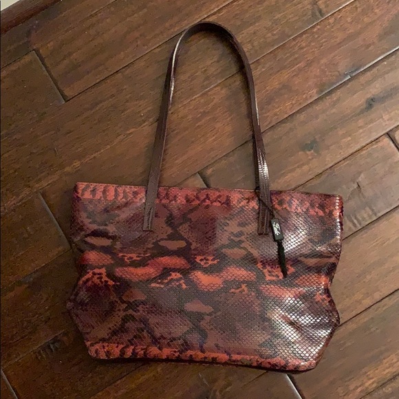 Falor Le Borse Leather Tote Bag from Italy 🇮🇹 - Picture 1 of 6
